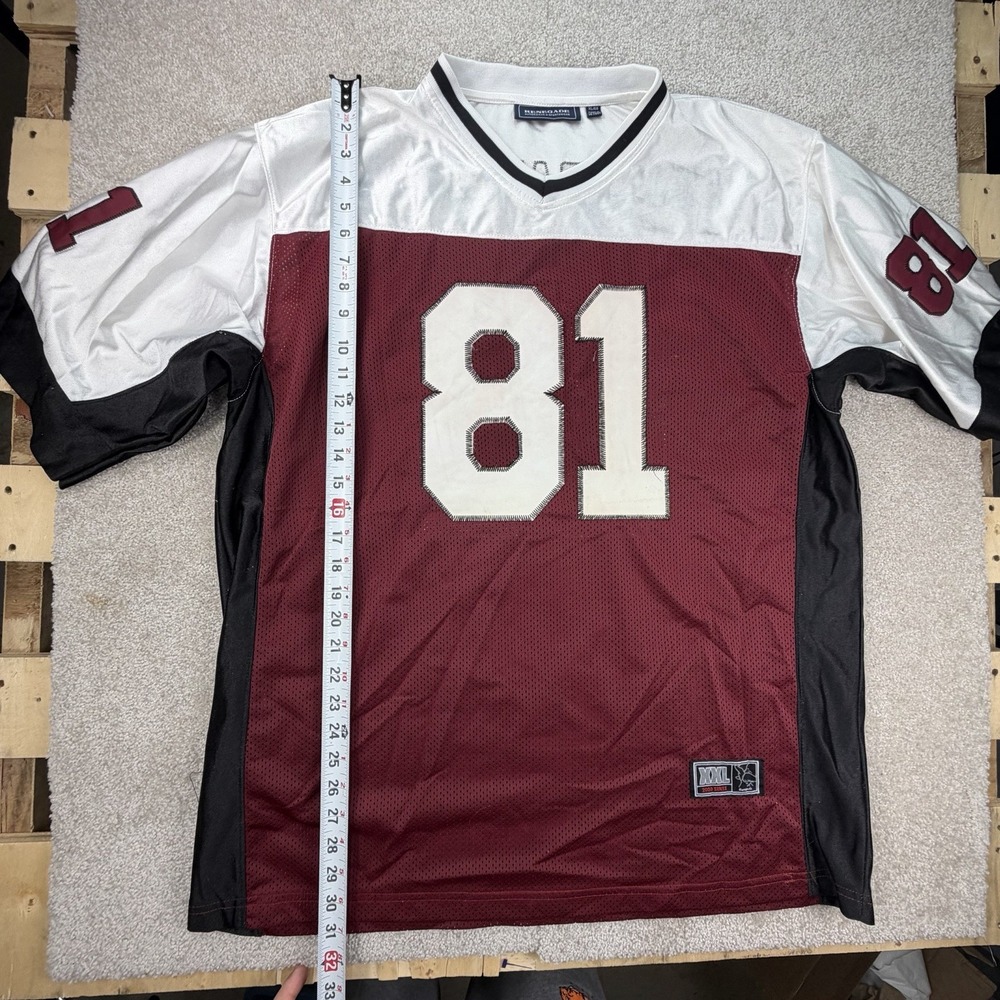 Vintage Stitched‎ RENEGADE San Francisco Football Jersey #81 Size XL Y2K - Picture 6 of 8